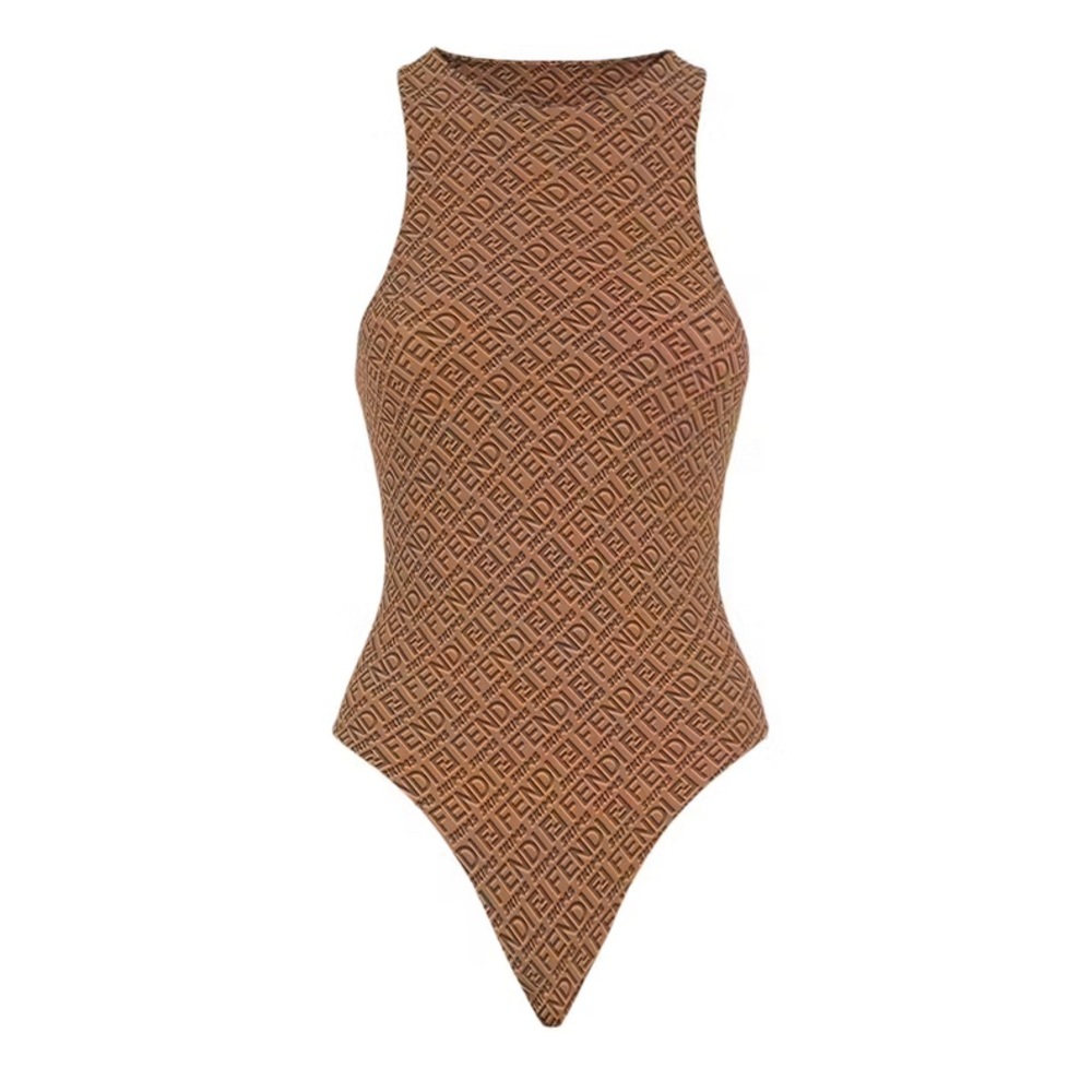 FENDI X SKIMS Sleeveless Bodysuit